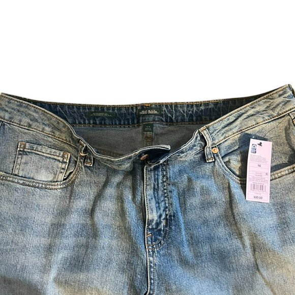 Women's NWT Wild Fable High-Rise Baggy Medium Wash Jeans Size 16 - Picture 6 of 6